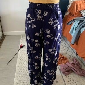Urban outfitters floral pants